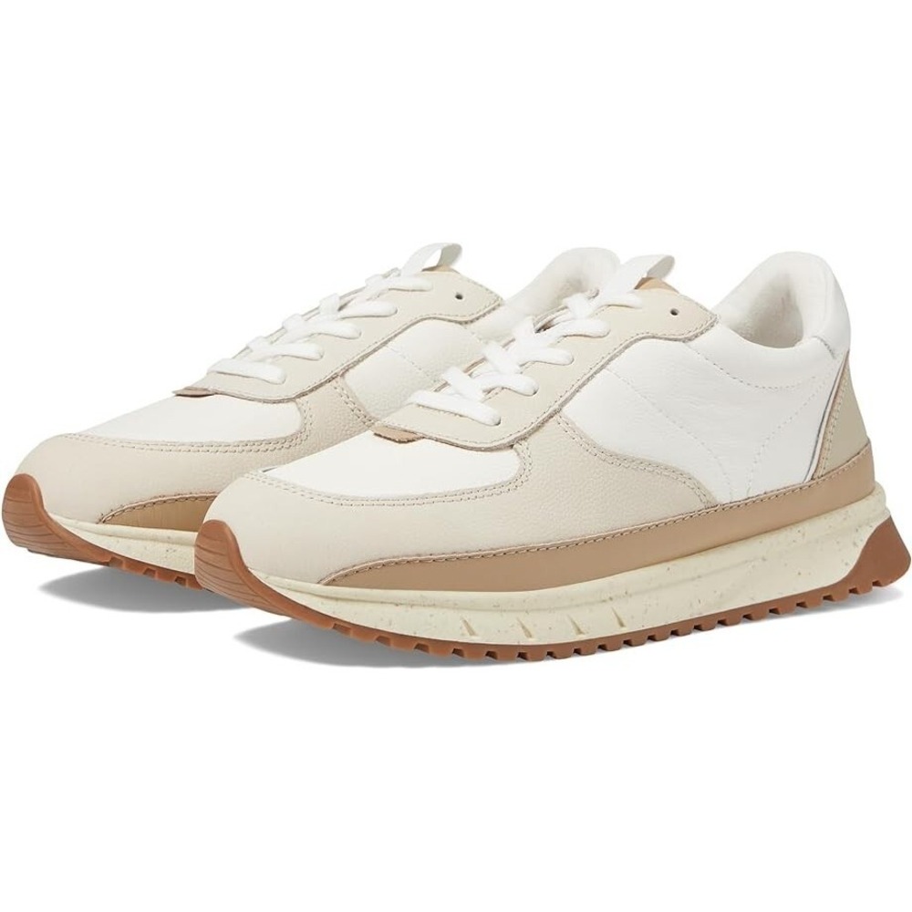 Madewell® (Women's 10.5 M) (Men's‎ 9) Kickoff™ Trainer Sneakers in Cream/Neutral